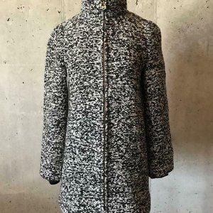 J.Crew $365 Lodge Coat Speckled Boucle Wool H2632